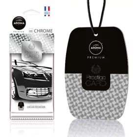   Aroma Car autóillatosító AROMA PRESTIGE CARD CHROME (A83544)