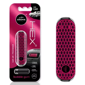   Aroma Car autóillatosító AROMA FANCY SHAPES POLYMER HEX Bubble Gum (A83582)