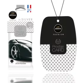   Aroma Car autóillatosító AROMA PRESTIGE CARD SILVER (A92665)