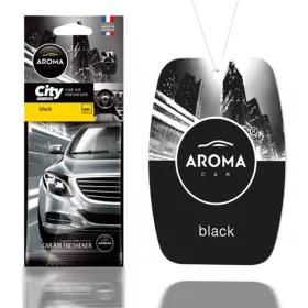 Aroma Car Autóillatosító CITY CARD BLACK (A92667)