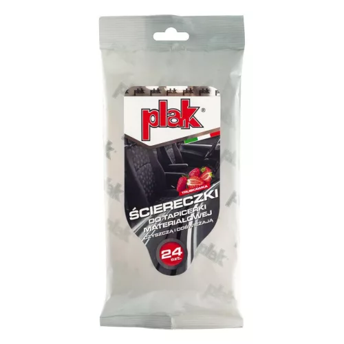 Plak műszerfalápoló törlőkendők 24 db Strawberry (E0419)