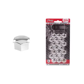 J-TEC kerékcsavar-védő sapkák 17 mm króm (G21300)