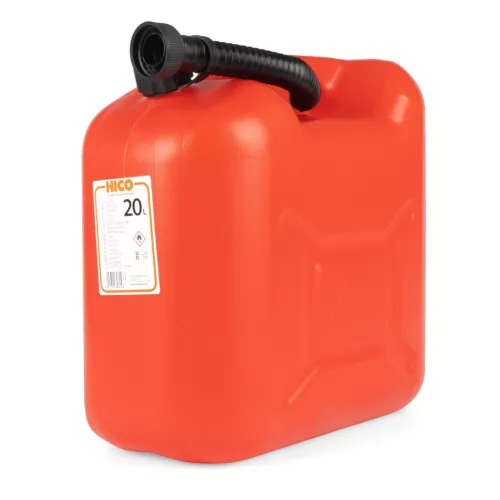 Borg Hico műanyag üzemanyagkanna 20L, piros (J0614)