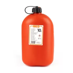Borg Hico műanyag üzemanyagkanna 10L, piros (J1068)