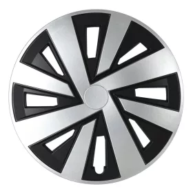 Leoplast dísztárcsa PLUTON 16" ezüst&fekete (L58355)