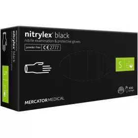   MERCATOR nitril védőkesztyű Nitrylex Basic méret S 100 db (MER13229)