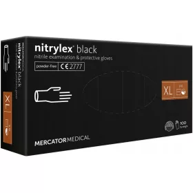   MERCATOR nitril védőkesztyű Nitrylex Basic méret XL 100 db (MER13529)