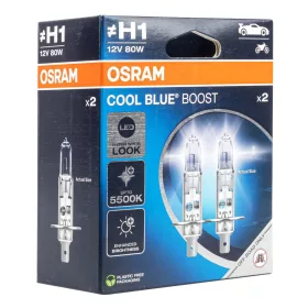  Osram Halogénizzó H1 12V 80W P14,5s hideg kék Boost 5500K / 2 db (O-62150CBB-DUO)