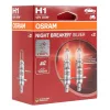 Osram Halogénizzó H1 12V 55W P14,5s NIGHT BREAKER ezüst +100% /2 db (O-64150NBS-HCB)