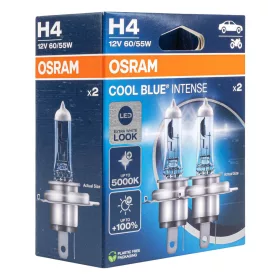   Osram Halogénizzók H4 12V 60/55W P43t hideg kék NEXT GEN 5000K 2 db (O-64193CBN-HCB)