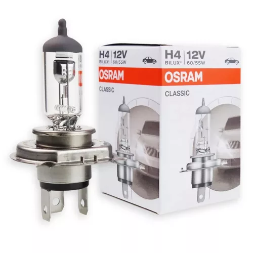 Osram Halogénizzó Classic H4 12V 60/55 P43T (O-64193CLC)