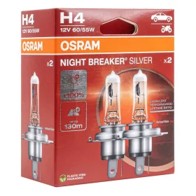   Osram Halogénizzók H4 12V NIGHT BREAKER ezüst +100% /2 db (O-64193NBS-HCB)