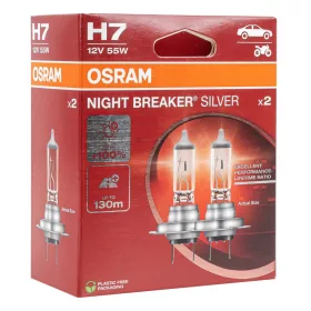   Osram Halogénizzók H7 12V NIGHT BREAKER ezüst +100% /2 db (O-64210NBS-HCB)