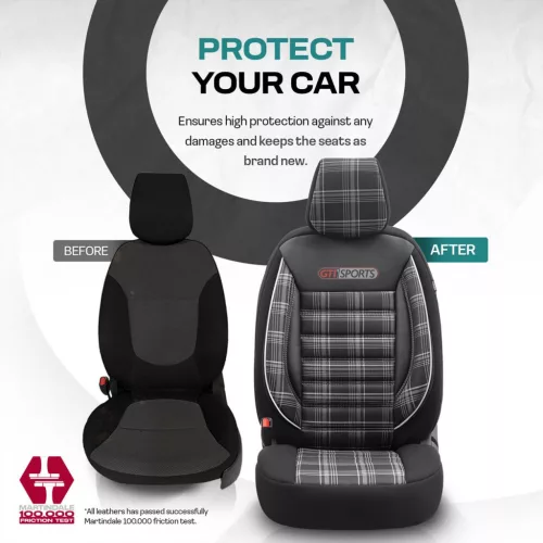 OTOM Autós üléshuzat-készlet GTI SPORT 807 (OT00925)