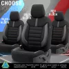 OTOM Autós üléshuzat-készlet LIMITED 101 fekete/piros 3-ZIP (OT74047)