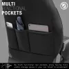 OTOM Autós üléshuzat-készlet LIMITED 101 fekete/piros 3-ZIP (OT74047)