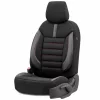OTOM Autós üléshuzat-készlet LIMITED 101 fekete/piros 3-ZIP (OT74047)