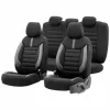 OTOM Autós üléshuzat-készlet LIMITED 102 fekete/szürke 3-ZIP (OT74048)