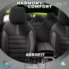 OTOM Autós üléshuzat-készlet LIMITED 102 fekete/szürke 3-ZIP (OT74048)