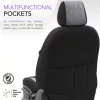 OTOM Autós üléshuzat-készlet RUBY 1202 szürke/fekete 3-ZIP (OT76901)