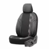 OTOM Autós üléshuzat-készlet HORIZON 1805 narancssárga 3-ZIP (OT86745)