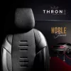 OTOM Autós üléshuzat-készlet THRONE 102 füstszínű 3-ZIP (OT86755)