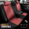 OTOM Autós üléshuzat-készlet THRONE 103 piros 3-ZIP (OT86756)
