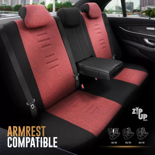 OTOM Autós üléshuzat-készlet THRONE 103 piros 3-ZIP (OT86756)