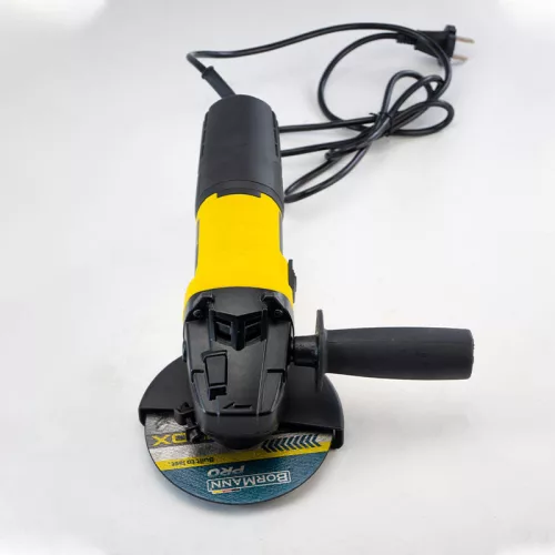 BORMANN Lite Sarokcsiszoló gép 125mm, 840W, RPM: 0-11000 fordulat szabályozó (BAG7800)