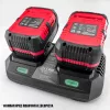 BORMANN Pro Dupla akkumulátortöltő BORMANN Pro 20 V Li-Ion akkukhoz, 3 A (BBP2005)