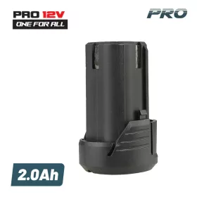   BORMANN Pro akkumulátor 12V, 2.0 Ah (szénkefe nélküli sorozat) (BBP2012)