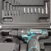 BORMANN Pro Akkus fúró-csavarozó készlet 12 V, 25 Nm, 1,3 Ah akkuval és tartozékokkal (BBP2100)