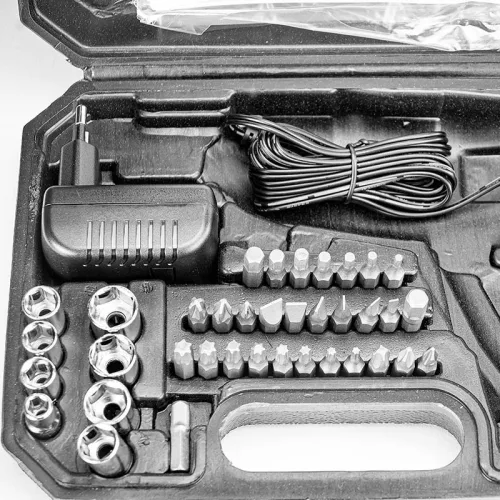 BORMANN Pro Akkus csavarhúzó készlet 3,6 V, 4 Nm, 44 tartozékkal és kofferrel (BBP3010)