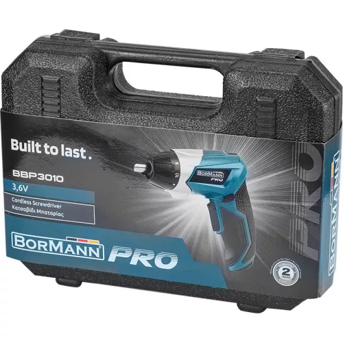 BORMANN Pro Akkus csavarhúzó készlet 3,6 V, 4 Nm, 44 tartozékkal és kofferrel (BBP3010)