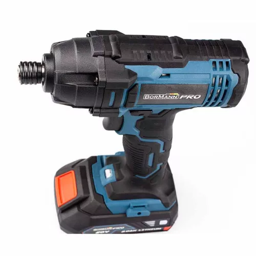 BORMANN Pro Akkus ütvecsavarozó 20 V, 1/4” HEX befogással, 180 Nm, akku és töltő nélkül (BBP3300)