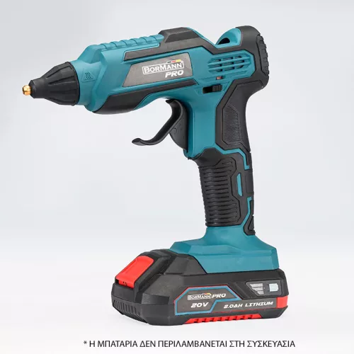 BORMANN Pro Akkus ragasztópisztoly 20 V, 10–12 mm-es ragasztórúdhoz, akku nélkül (BBP3900)