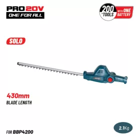   BORMANN Pro Sövényvágó fej BORMANN BBP4200 teleszkópos ágvágó láncfűrészhez, 430 mm (BBP4202)