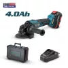 BORMANN Pro Akkus sarokcsiszoló 20 V, 125 mm, 4 Ah akkuval és töltővel (BBP5130)