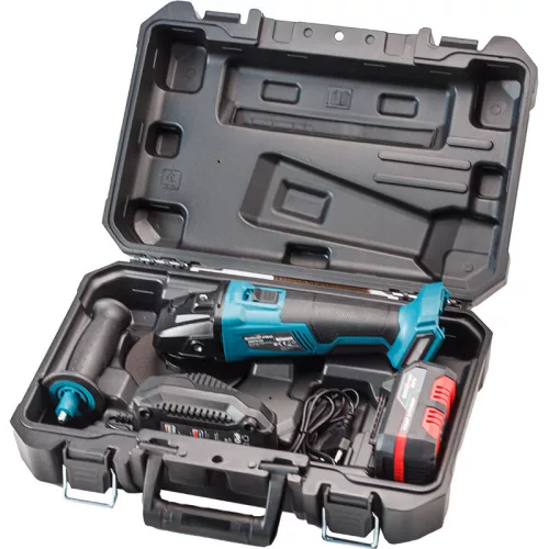 BORMANN Pro Akkus sarokcsiszoló 20 V, 125 mm, 4 Ah akkuval és töltővel (BBP5130)