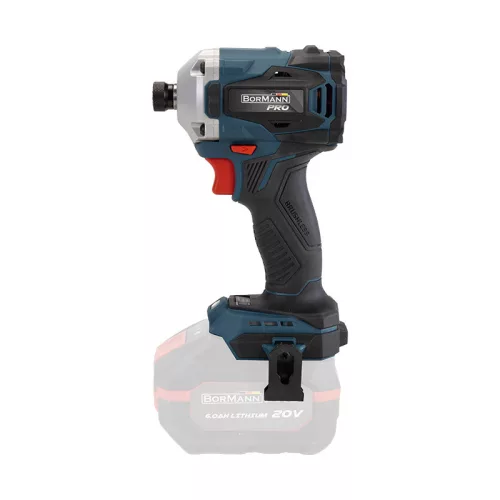 BORMANN Pro Akkus ütvecsavarozó 20 V, 1/4” HEX, 230 Nm, szénkefementes, akku és töltő nélkül (BBP5153)