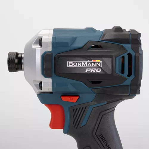 BORMANN Pro Akkus ütvecsavarozó 20 V, 1/4” HEX, 230 Nm, szénkefementes, akku és töltő nélkül (BBP5153)