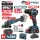 BORMANN PRO Akkus gépszett 20 V, ütvefúró-csavarozó és 125 mm sarokcsiszoló, 2 × 4 Ah akkuval (BBP5433X44T2CA)