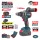 BORMANN Pro Akkus ütvefúró-csavarozó 20 V, szénkefementes, 2×4 Ah akkuval, Smart Suitcase kofferben (BBP5461X44CA)