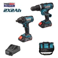 Akkumulátoros szerszámgép szettek