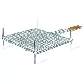  BORMANN BBQ Négyszög alakú INOX sütő rács lábakkal, 35x25cm (BBQ1004)