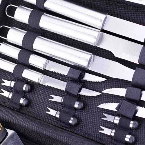 BORMANN Lite 16 részes BBQ grill készlet kofferben (BBQ1015)