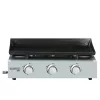 BORMANN ELITE Serpenyős grill barbeque ( rostlap ) gázos, 3 égőfej (BBQ1800)