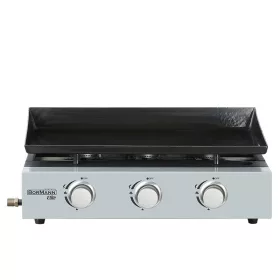   BORMANN ELITE Serpenyős grill barbeque ( rostlap ) gázos, 3 égőfej (BBQ1800)