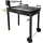 BORMANN ELITE FASZÉN BBQ ÁLLÍTHATÓ "ANTIKRISTO" ELEKTROMOS FORGÓ GRILLSÜTŐ 55x41cm (BBQ1980)