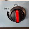 BORMANN 2 égős GÁZGRILL, öntöttvas grillrács (BBQ2000)